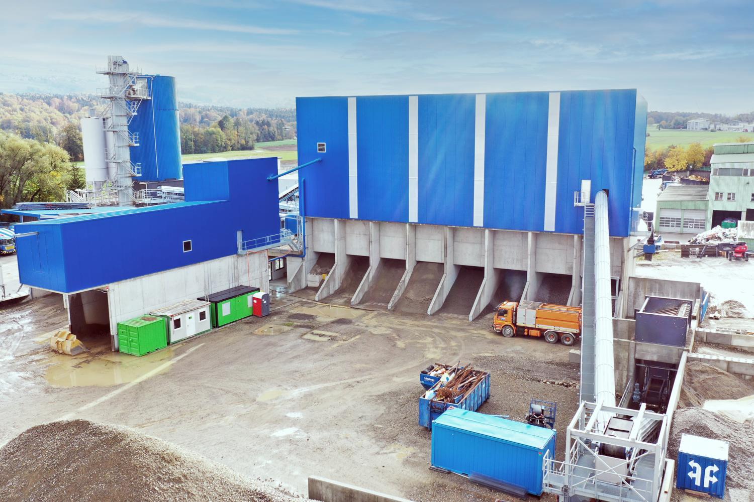 Vollautomatisierte Steuerung für das Kieswerk der Hubschmid AG